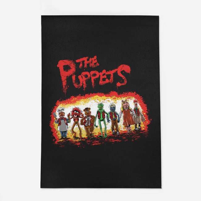 The Puppets-None-Indoor-Rug-zascanauta