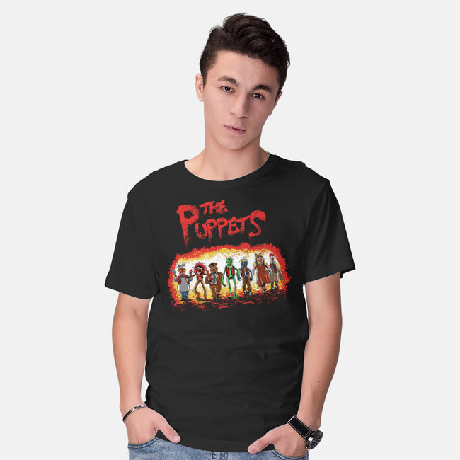 The Puppets-Mens-Basic-Tee-zascanauta
