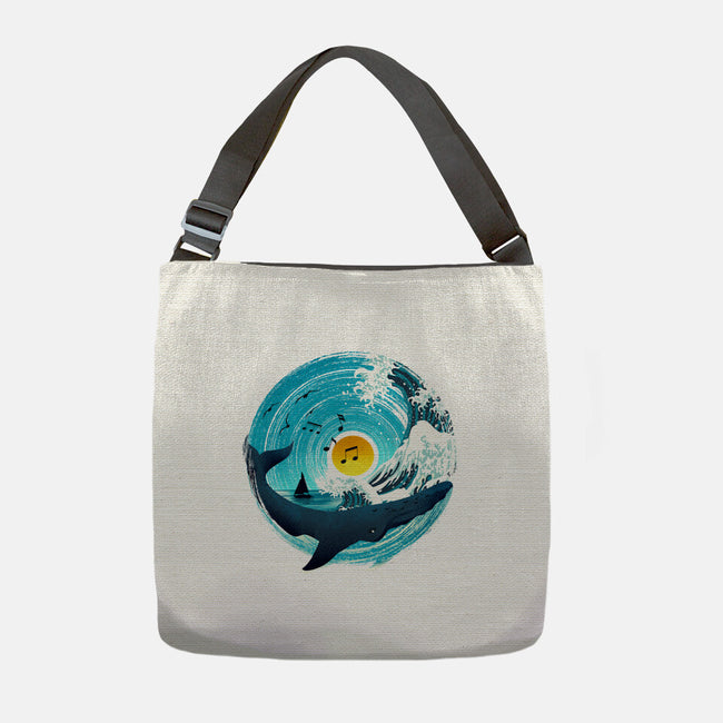 Sound Wave-None-Adjustable Tote-Bag-dandingeroz