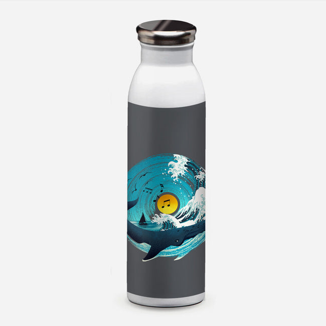 Sound Wave-None-Water Bottle-Drinkware-dandingeroz