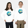 Sound Wave-Youth-Crew Neck-Sweatshirt-dandingeroz
