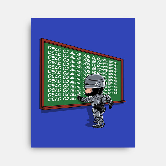 Robobart-None-Stretched-Canvas-zascanauta