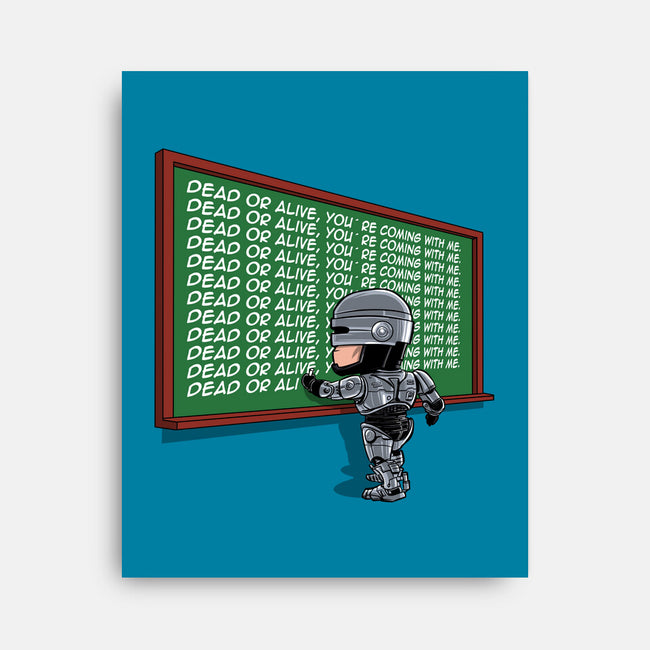 Robobart-None-Stretched-Canvas-zascanauta