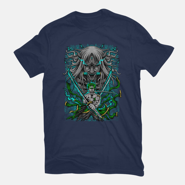 Zoro The Devil-Mens-Basic-Tee-aleoarts