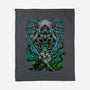 Zoro The Devil-None-Fleece-Blanket-aleoarts