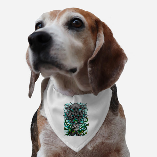 Zoro The Devil-Dog-Adjustable-Pet Collar-aleoarts