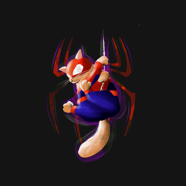 Spidercat-Womens-V-Neck-Tee-fanfabio