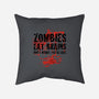 You're Safe-none removable cover w insert throw pillow-atteoM
