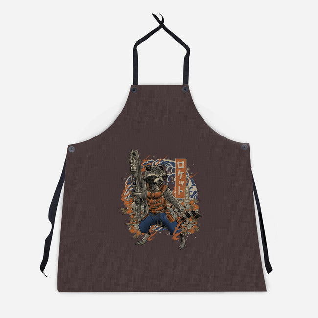 Guardian Rocket-Unisex-Kitchen-Apron-gaci