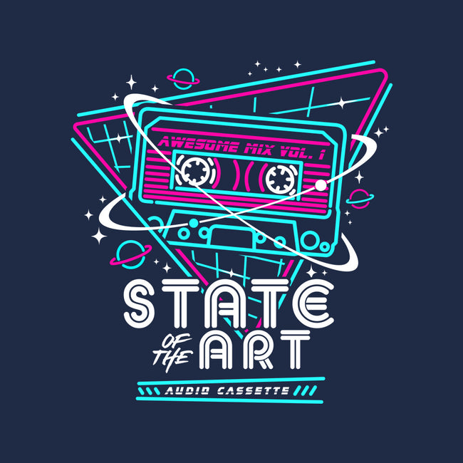 State Of The Art-Womens-Basic-Tee-rocketman_art