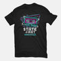 State Of The Art-Womens-Fitted-Tee-rocketman_art