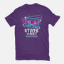 State Of The Art-Womens-Fitted-Tee-rocketman_art