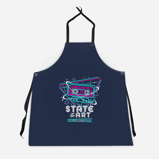 State Of The Art-Unisex-Kitchen-Apron-rocketman_art