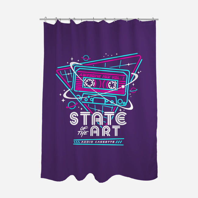 State Of The Art-None-Polyester-Shower Curtain-rocketman_art