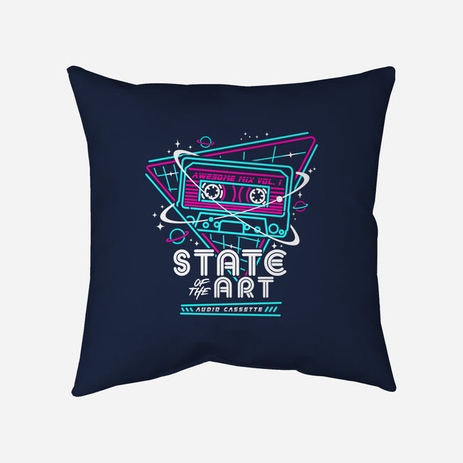 State Of The Art-None-Removable Cover w Insert-Throw Pillow-rocketman_art