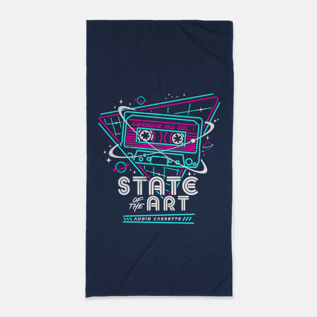 State Of The Art-None-Beach-Towel-rocketman_art