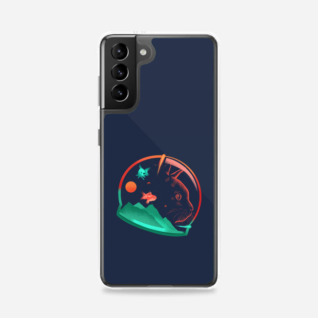 Astrocat In Space-Samsung-Snap-Phone Case-sachpica