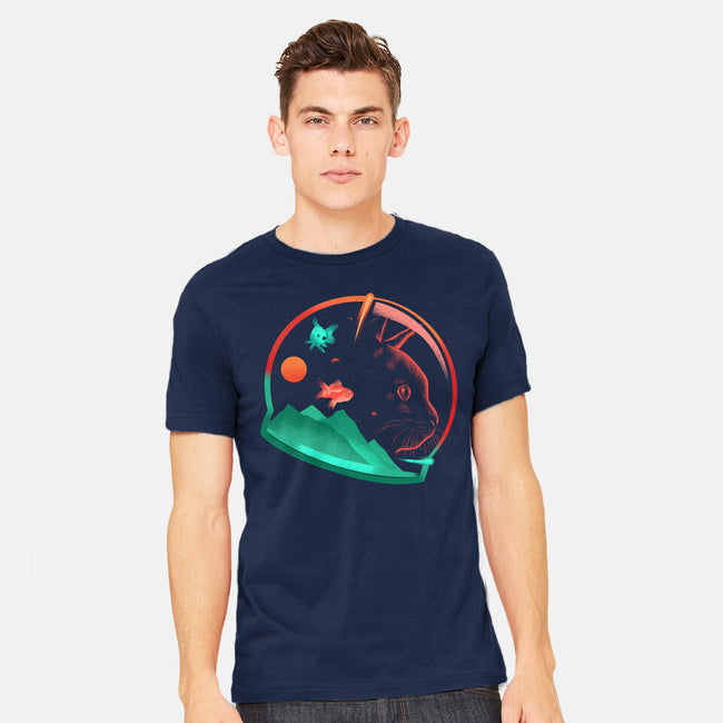 Astrocat In Space-Mens-Heavyweight-Tee-sachpica