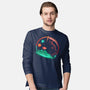 Astrocat In Space-Mens-Long Sleeved-Tee-sachpica