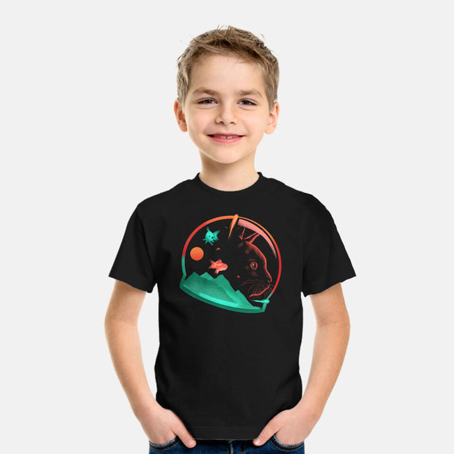Astrocat In Space-Youth-Basic-Tee-sachpica