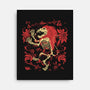 Wizardry Lion Fossil-None-Stretched-Canvas-estudiofitas