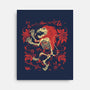 Wizardry Lion Fossil-None-Stretched-Canvas-estudiofitas