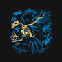 Wizardry Eagle Fossil-None-Removable Cover-Throw Pillow-estudiofitas