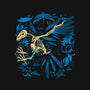 Wizardry Eagle Fossil-Dog-Basic-Pet Tank-estudiofitas