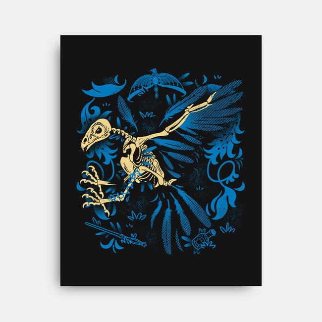 Wizardry Eagle Fossil-None-Stretched-Canvas-estudiofitas