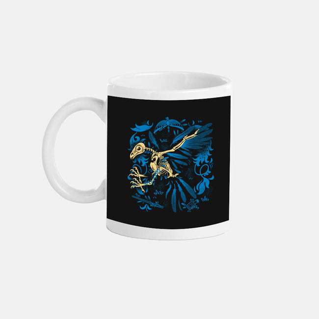 Wizardry Eagle Fossil-None-Mug-Drinkware-estudiofitas