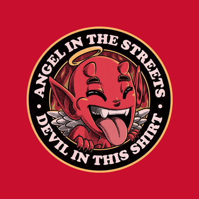 Devil In This Shirt-None-Glossy-Sticker-Studio Mootant