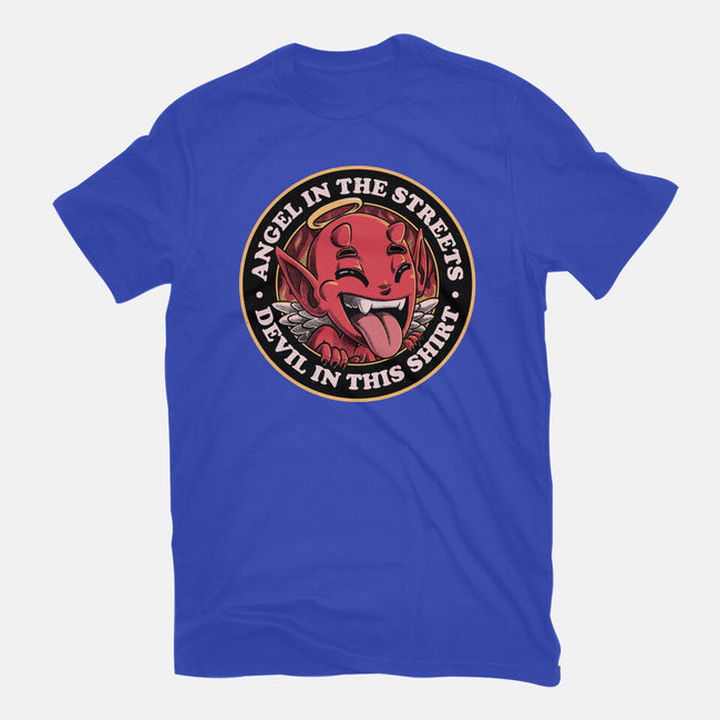 Devil In This Shirt-Womens-Fitted-Tee-Studio Mootant