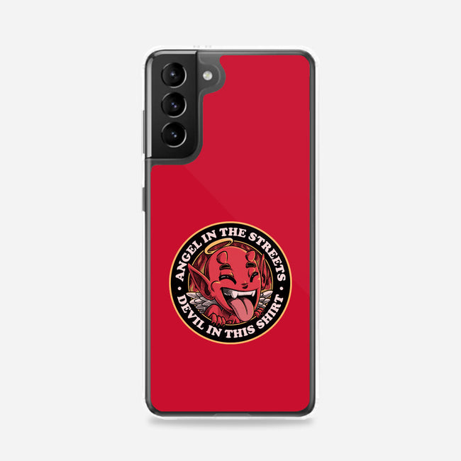 Devil In This Shirt-Samsung-Snap-Phone Case-Studio Mootant