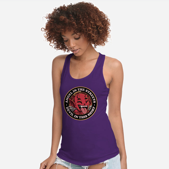 Devil In This Shirt-Womens-Racerback-Tank-Studio Mootant