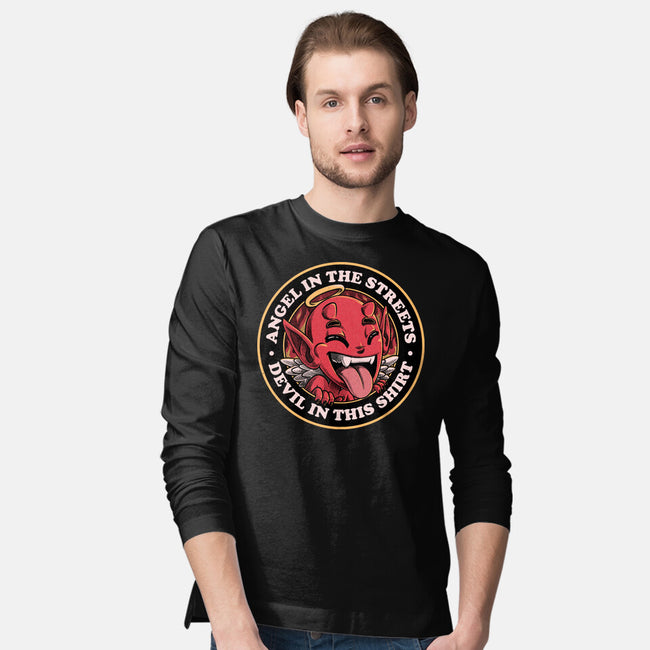 Devil In This Shirt-Mens-Long Sleeved-Tee-Studio Mootant