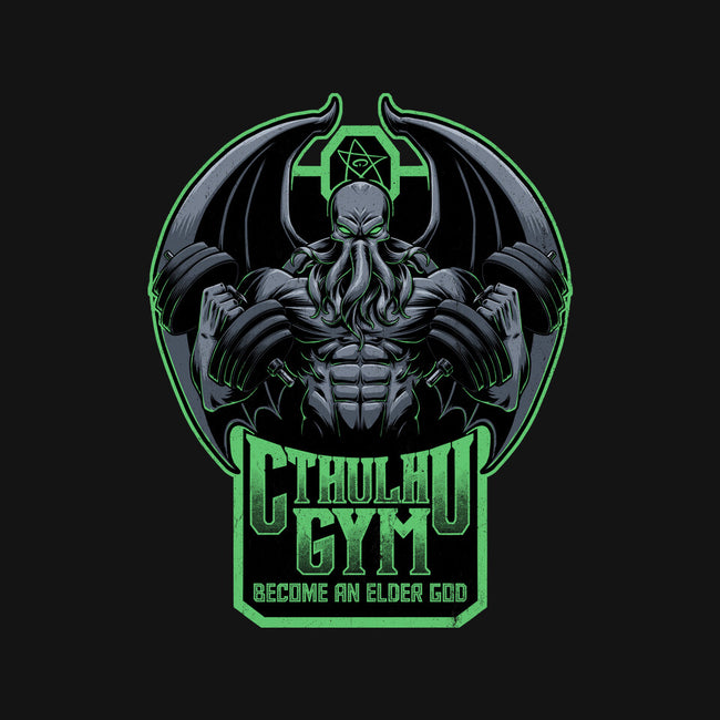 Cthulhu Gym-Womens-V-Neck-Tee-Studio Mootant
