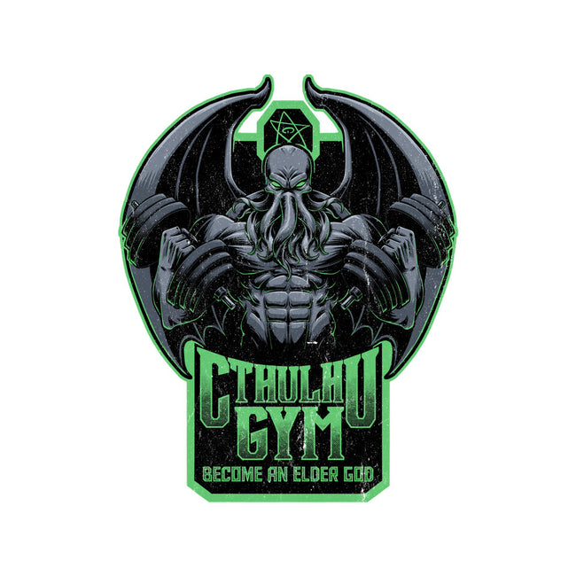 Cthulhu Gym-Unisex-Basic-Tee-Studio Mootant
