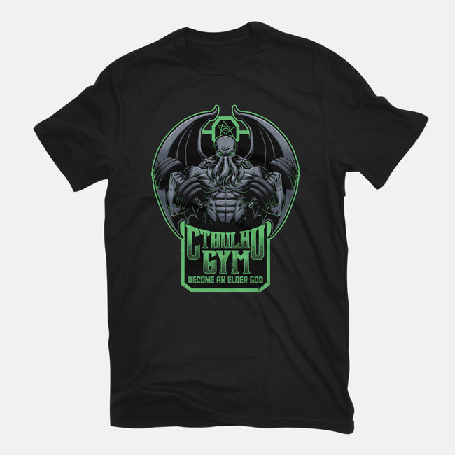 Cthulhu Gym-Mens-Basic-Tee-Studio Mootant