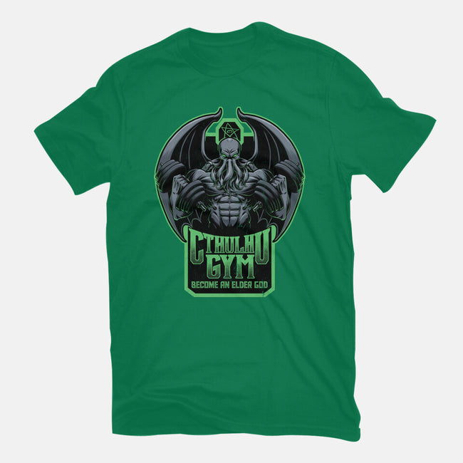 Cthulhu Gym-Mens-Heavyweight-Tee-Studio Mootant