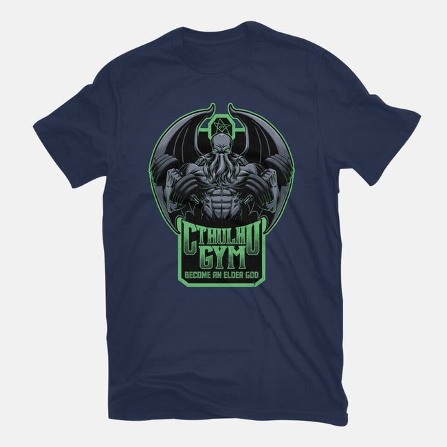 Cthulhu Gym-Womens-Fitted-Tee-Studio Mootant