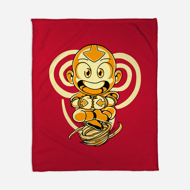 Cute Airbender-None-Fleece-Blanket-estudiofitas