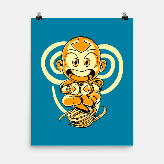 Cute Airbender-None-Matte-Poster-estudiofitas