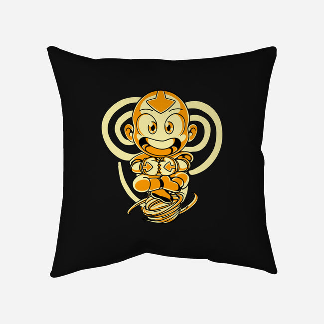 Cute Airbender-None-Removable Cover-Throw Pillow-estudiofitas