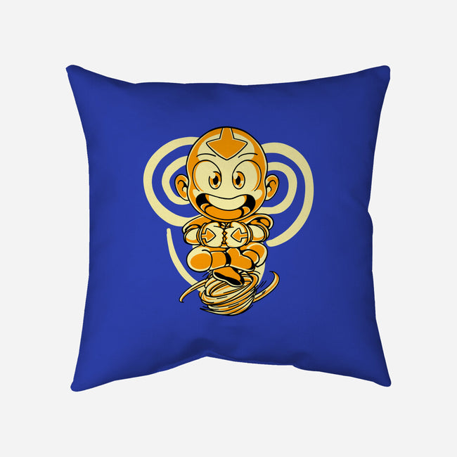 Cute Airbender-None-Removable Cover-Throw Pillow-estudiofitas