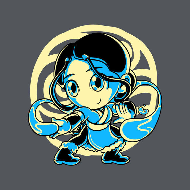 Cute Waterbender-None-Glossy-Sticker-estudiofitas