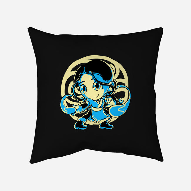 Cute Waterbender-None-Removable Cover-Throw Pillow-estudiofitas