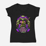 The Nerd Brother-Womens-V-Neck-Tee-Diego Oliver