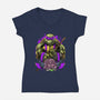 The Nerd Brother-Womens-V-Neck-Tee-Diego Oliver