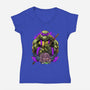 The Nerd Brother-Womens-V-Neck-Tee-Diego Oliver