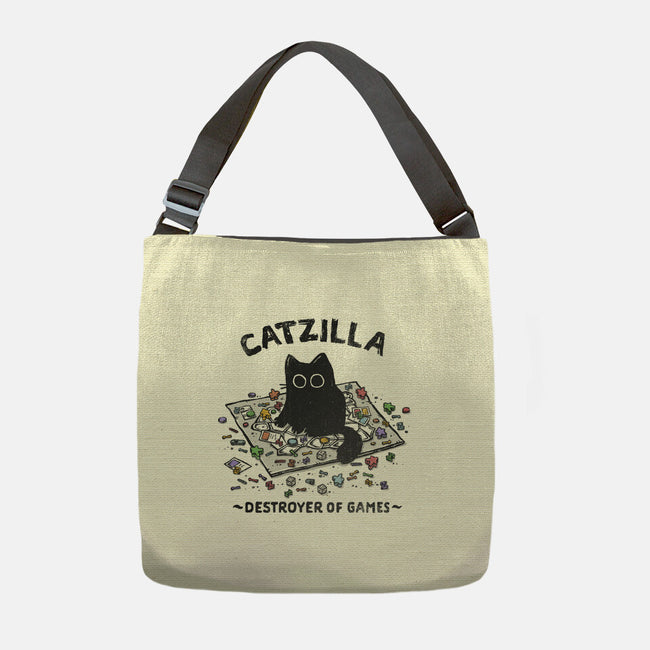 Destroyer Of Games-None-Adjustable Tote-Bag-kg07